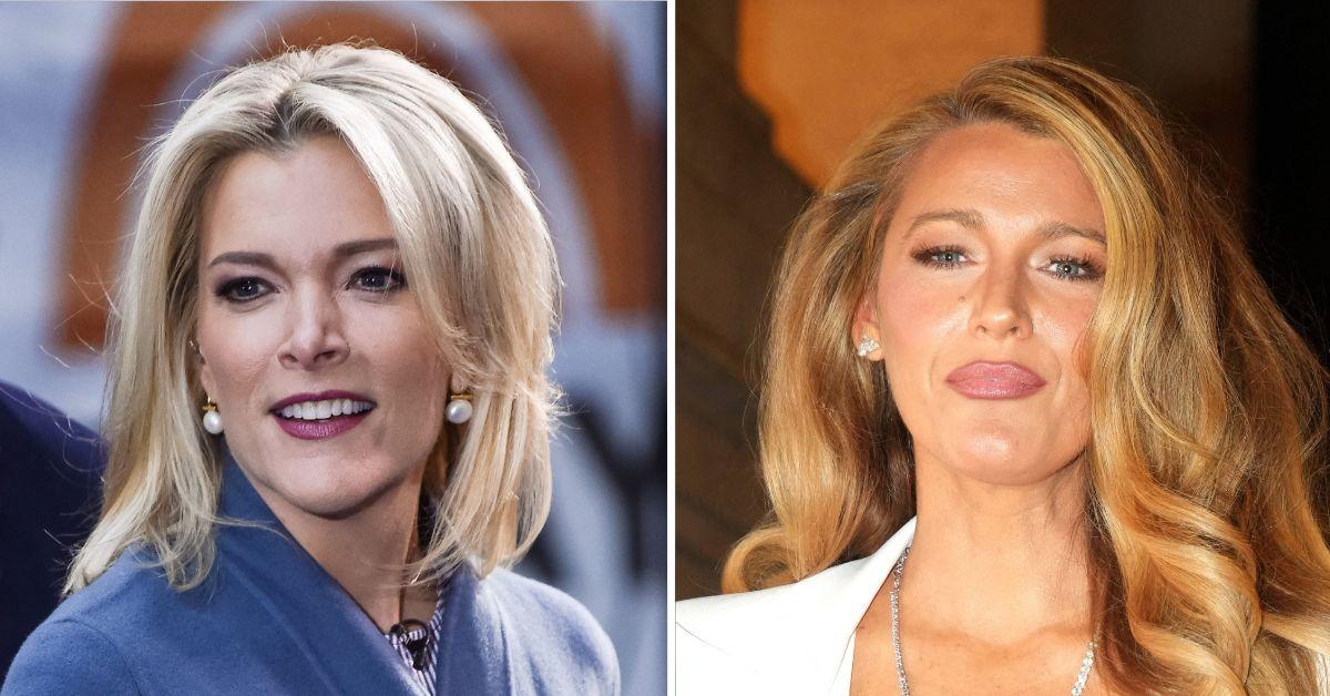 Composite photo of Megyn Kelly and Blake Lively