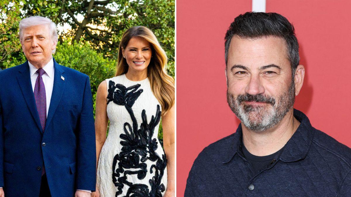 Photo of Donald Trump and Melania Trump