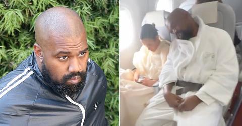 kanye west squishes economy class seat career troubles pp