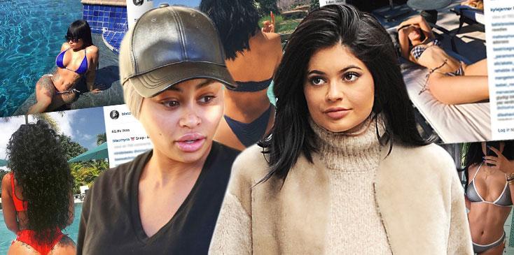 Nude Feud! Kylie Jenner Vs. Blac Chyna: Battle Of The Most Naked Instagram