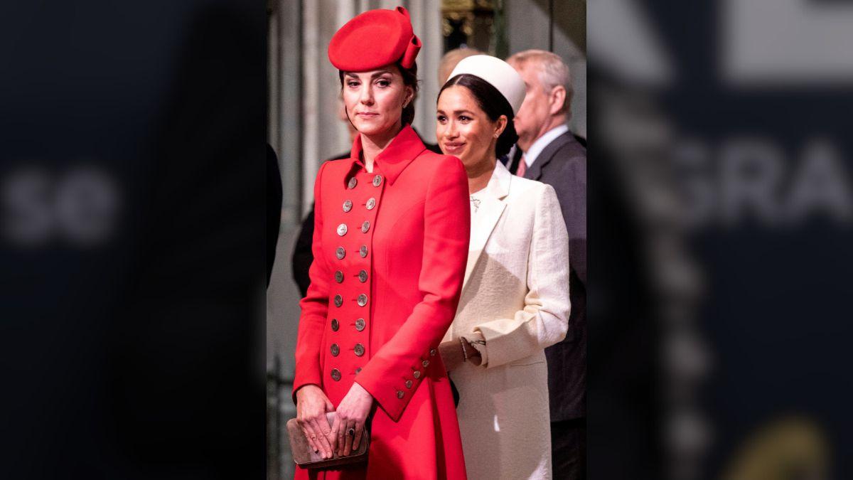 image of Kate middleton and meghan Markle 