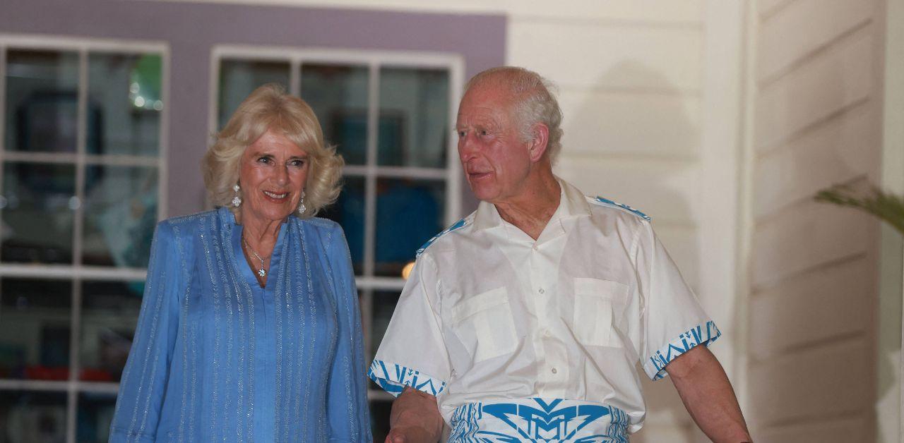 king charles gratefull queen camilla joined australia samoa tour