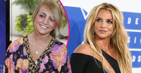 Composite photo of Britney and Jamie Lynn Spears