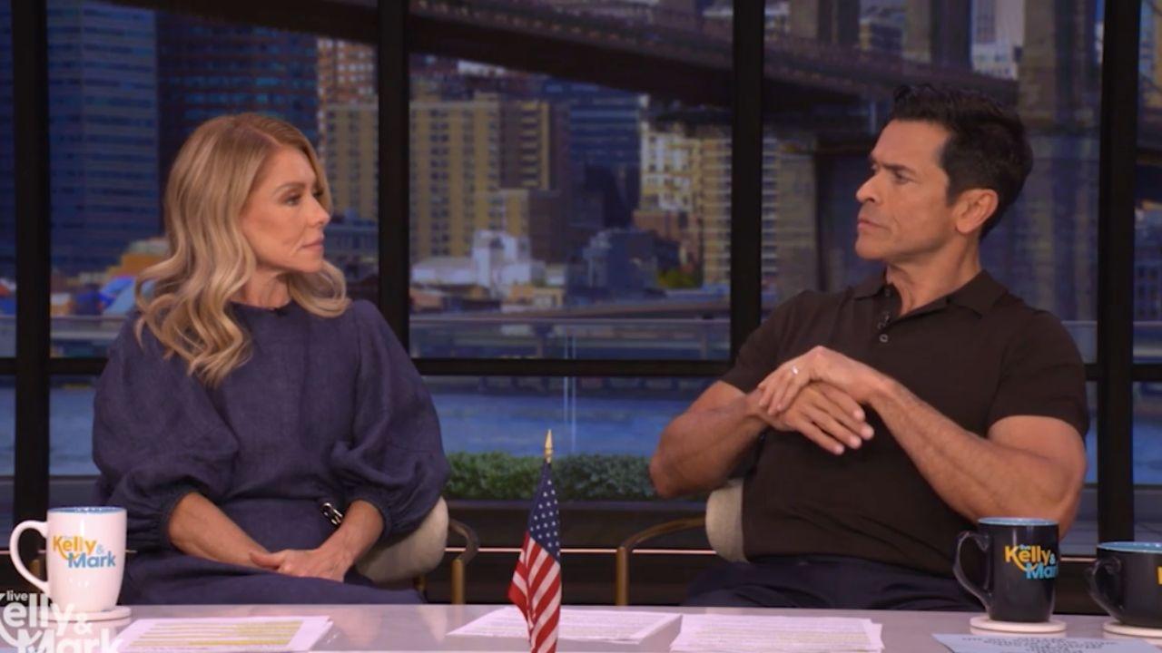 Image of Kelly Ripa claimed she is 'dead below 72' degrees.