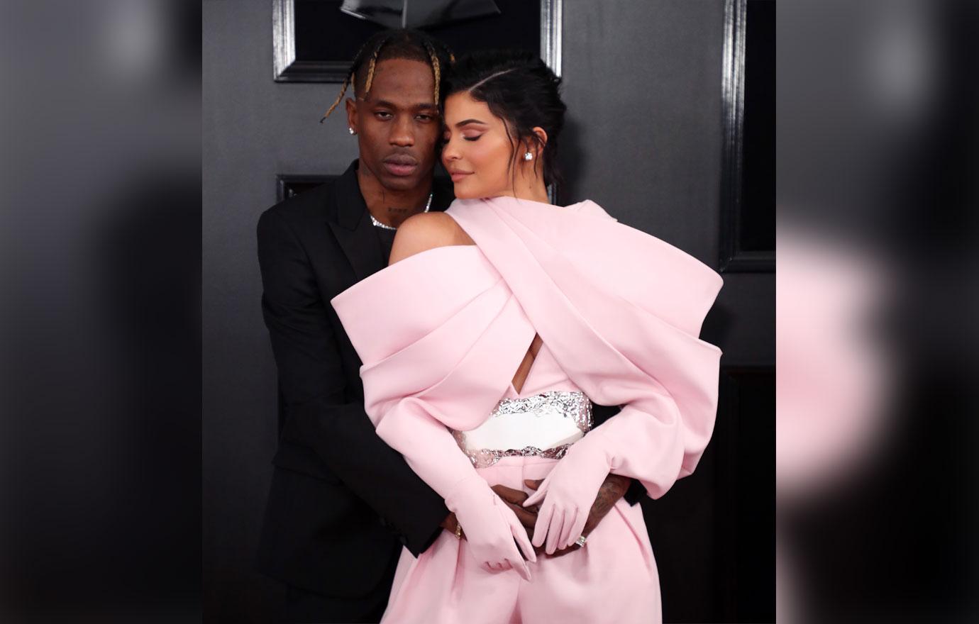 Kylie Jenner And Travis Scott On Red Carpet Drake