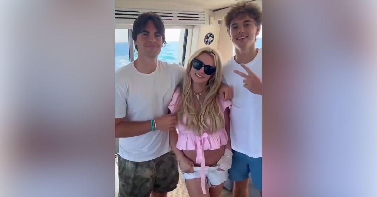 image of The pop star shared the happy family moment on Instagram.