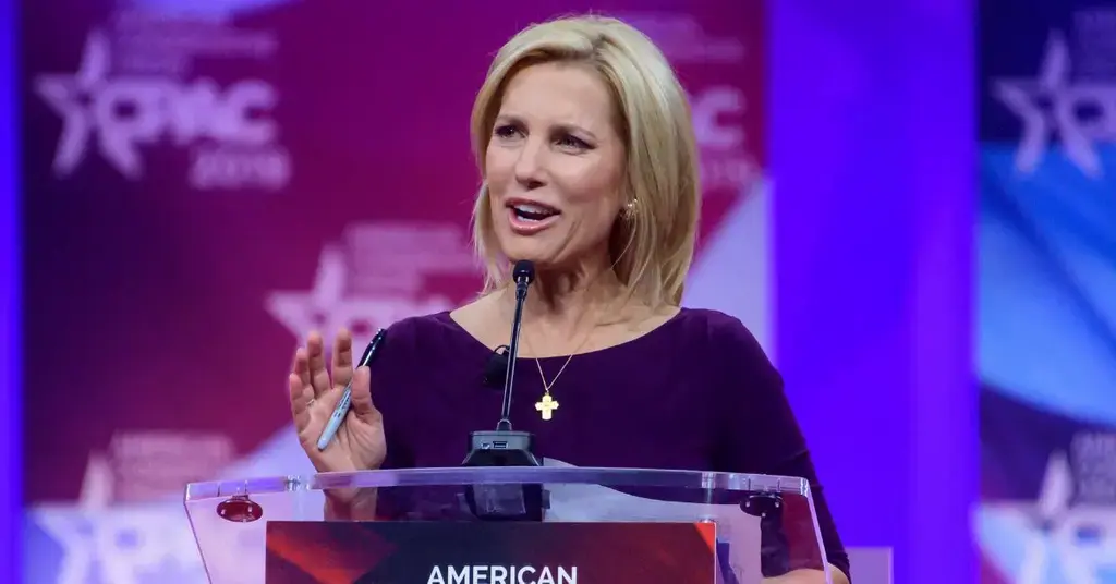 laura ingraham defending donald trump ignore flailing stock market