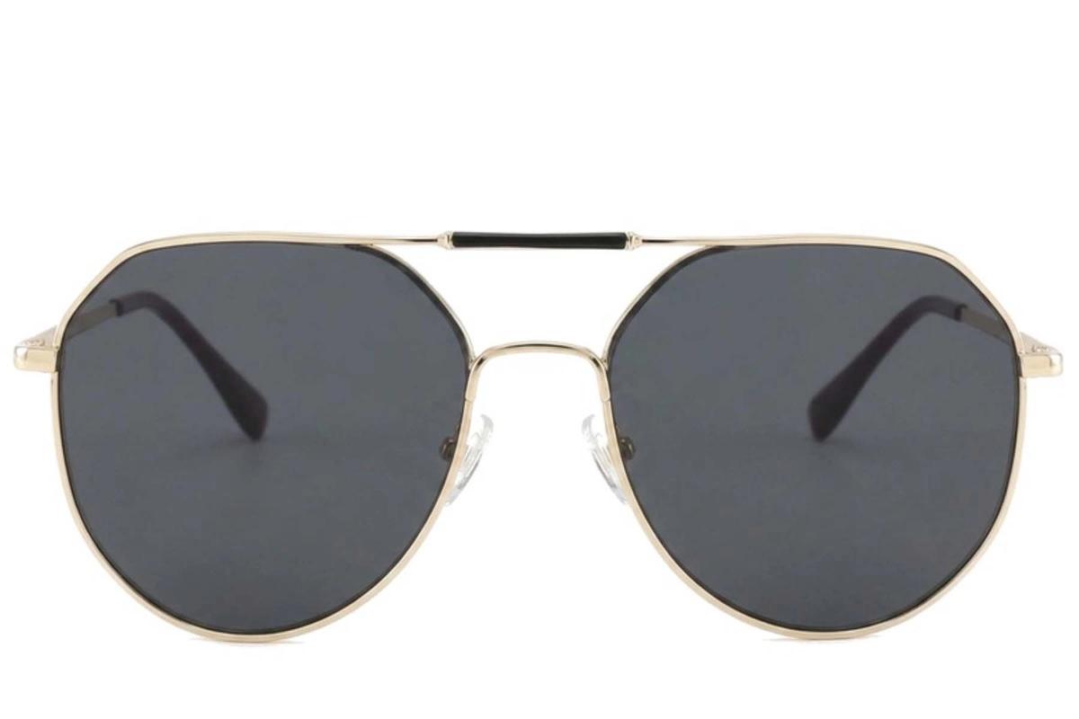 bs goldenaviatormetalsunglassescorner front