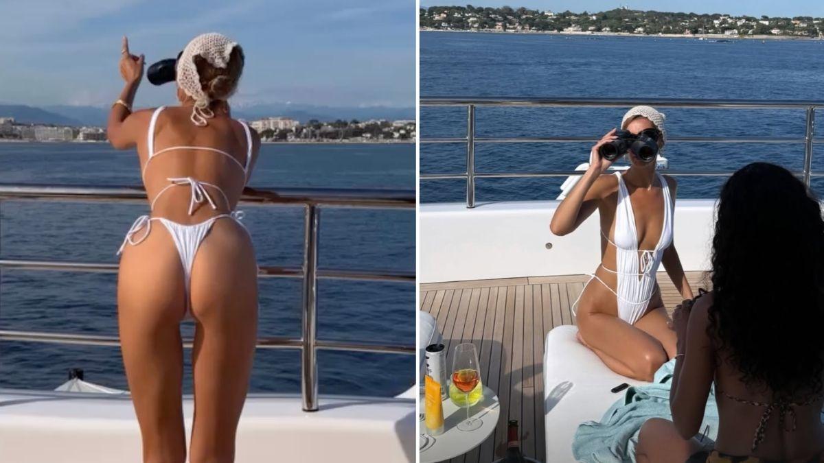 image split of Bella Hadid 