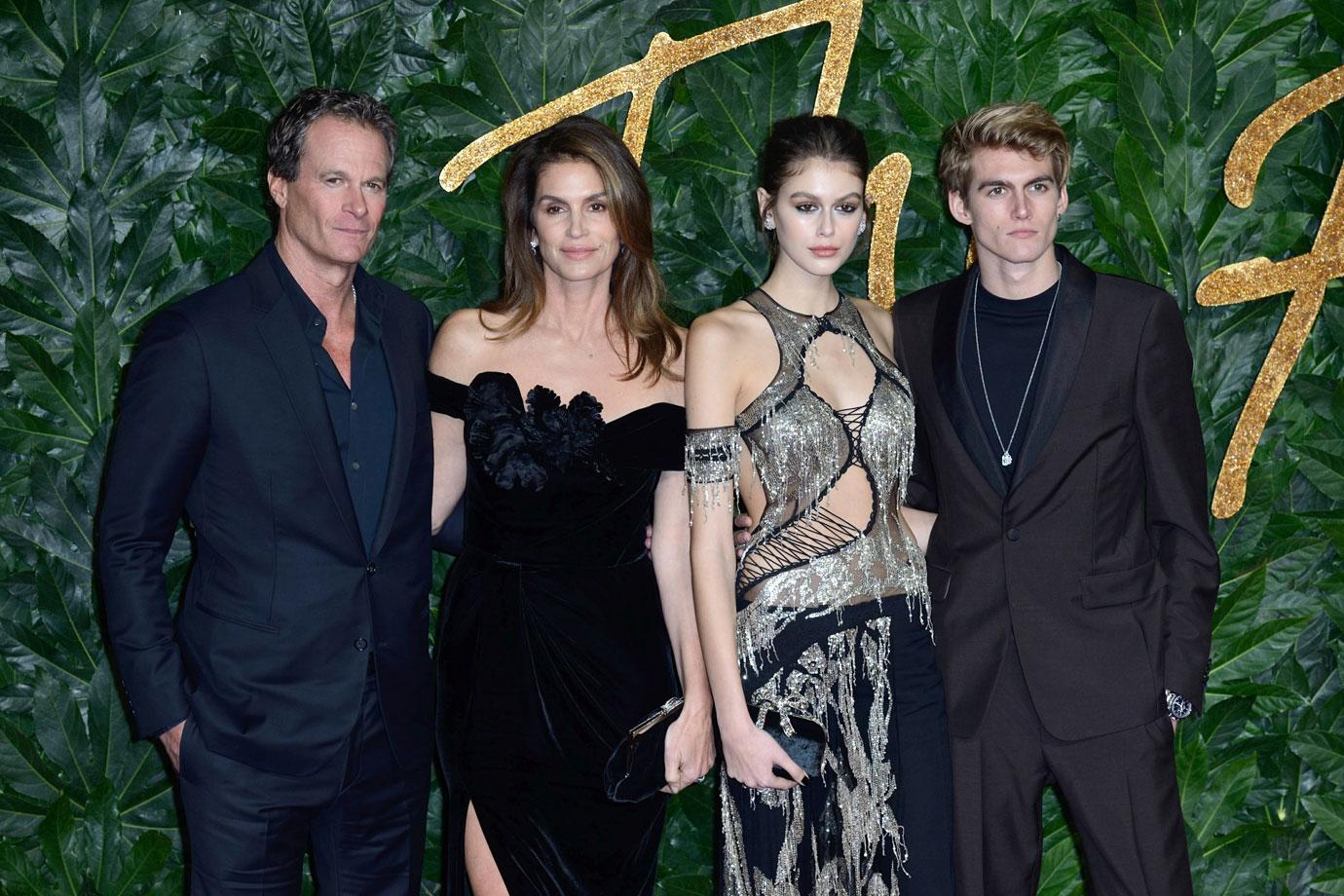 kaia gerber family