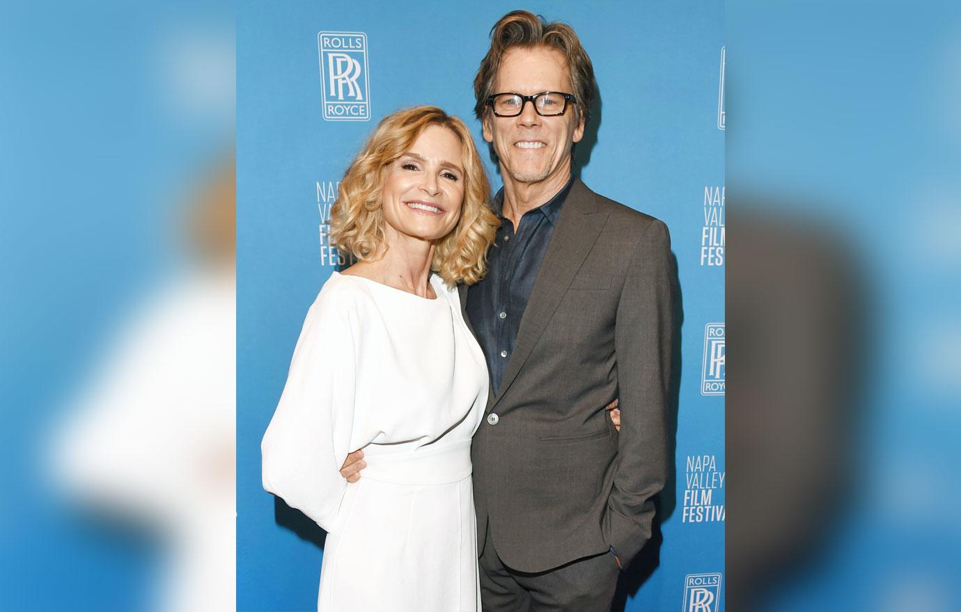 Kevin Bacon and Kyra Sedgwick attend the Celebrity Tributes during the Napa Valley Film Festival