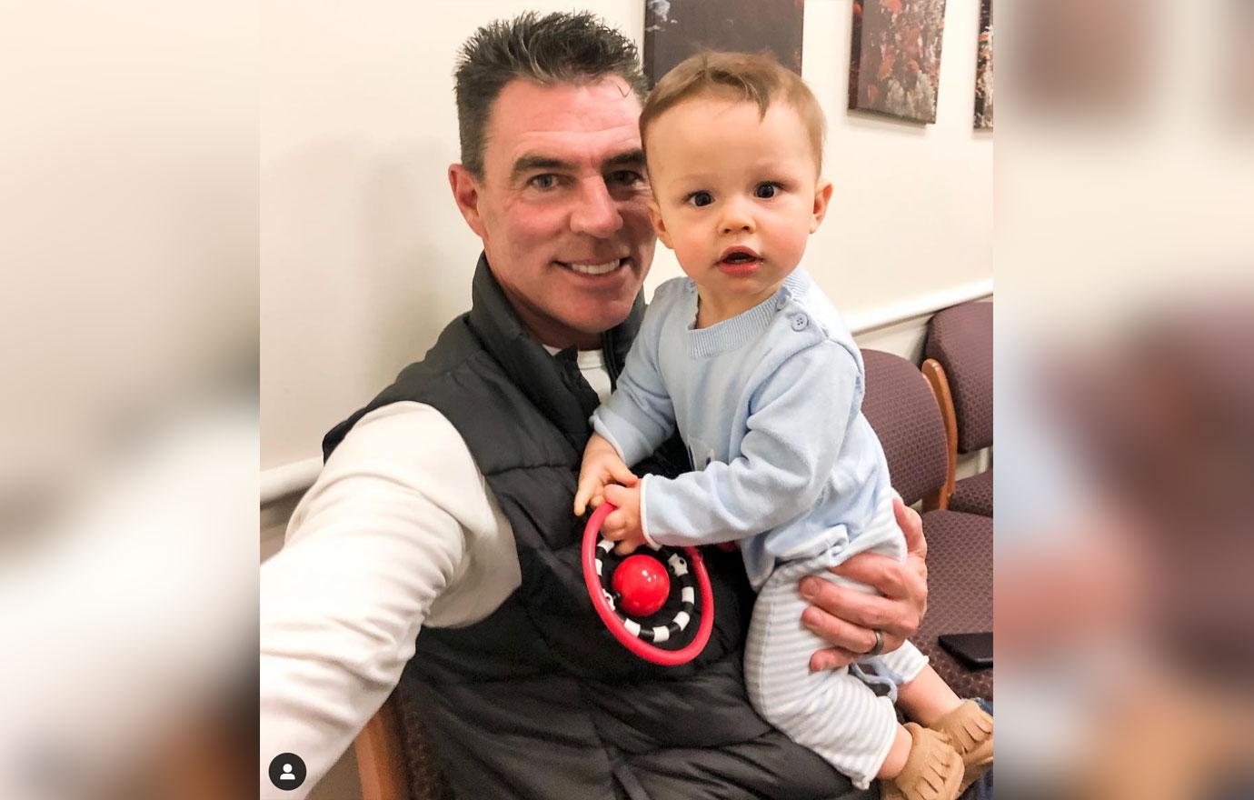 Jim Edmonds And Son Hart Selfie Therapy