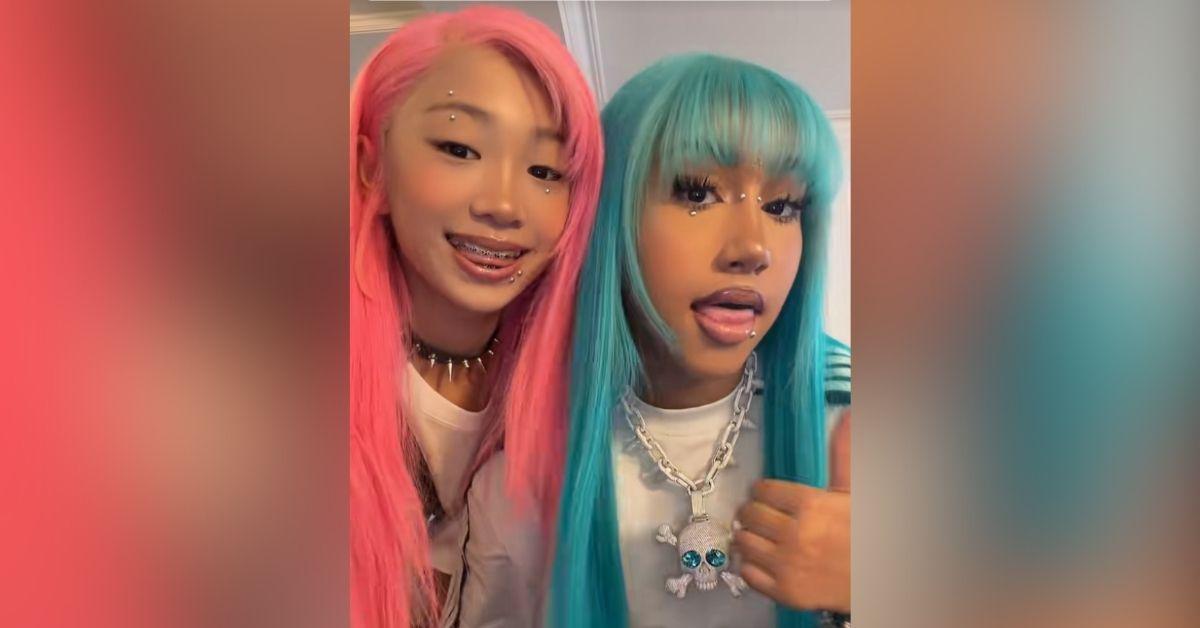 image of Kim Kardashian defended the look, explaining it was part of playful dress-up.