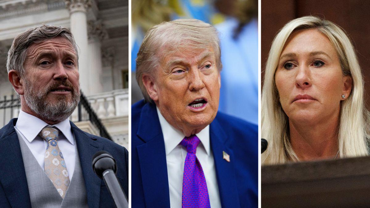 Thomas Massie,Donald Trump, Marjorie Taylor Greene