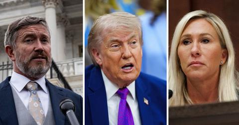 Thomas Massie,Donald Trump, Marjorie Taylor Greene