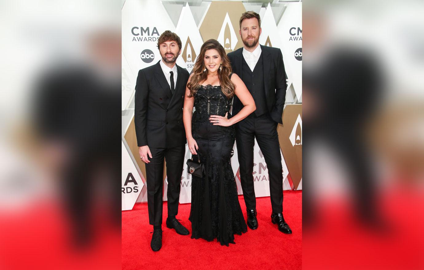 Lady Antebellum On Red Carpet CMA Awards 2019