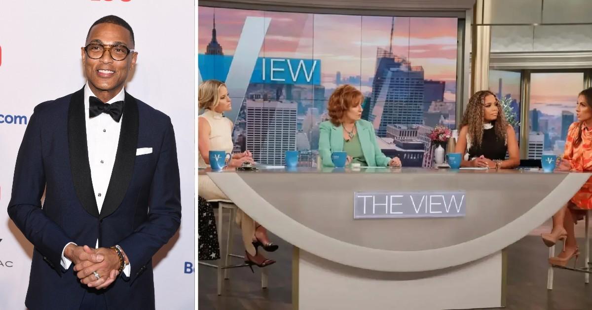 don lemon schmoozing ladies the view hopes becoming first male co host