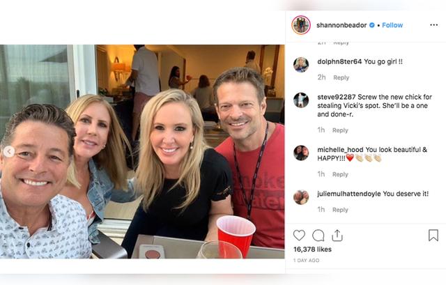 'rhoc': Tamra Judge Posts Photo Of Shannon Kissing Her New Man!