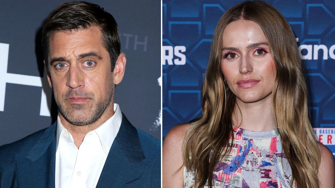 Image of Aaron Rodgers and Mallory Edens