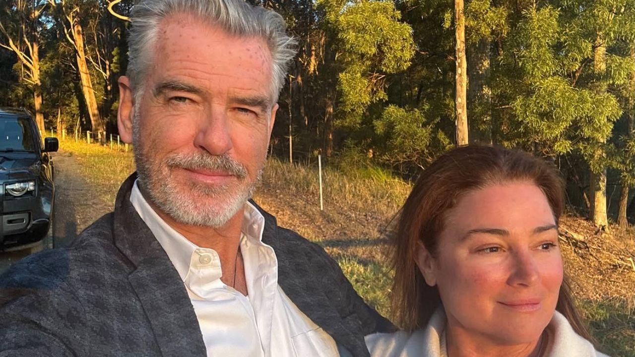 Image of Keely Shaye Smith shared a sweet selfie with Pierce Brosnan while celebrating their 25th wedding anniversary.
