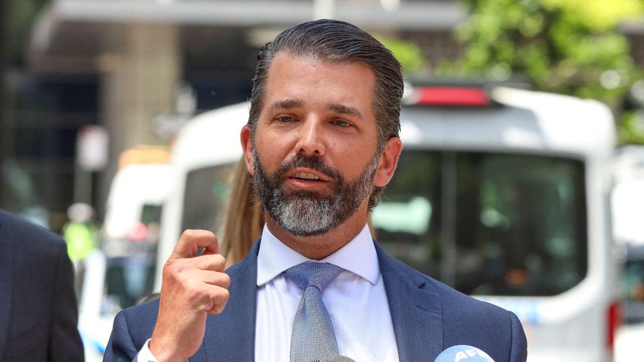 Photo of Donald Trump Jr. presumably could have paid for the wedding himself.