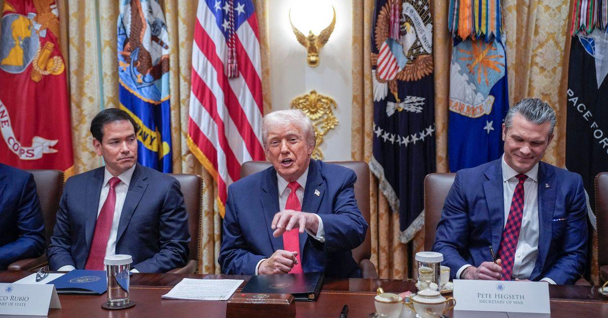 image of Social media users joked about Donald Trump controlling the weather.