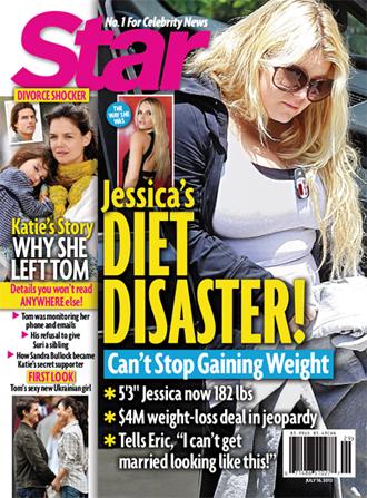 Jessica Simpson's Body Crisis — She's Desperate to Slim Down, But Keeps  Gaining Weight!