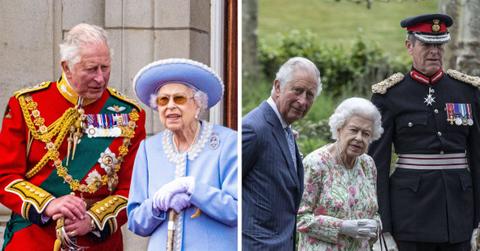 king charles best moments with queen elizabeth ii before her death