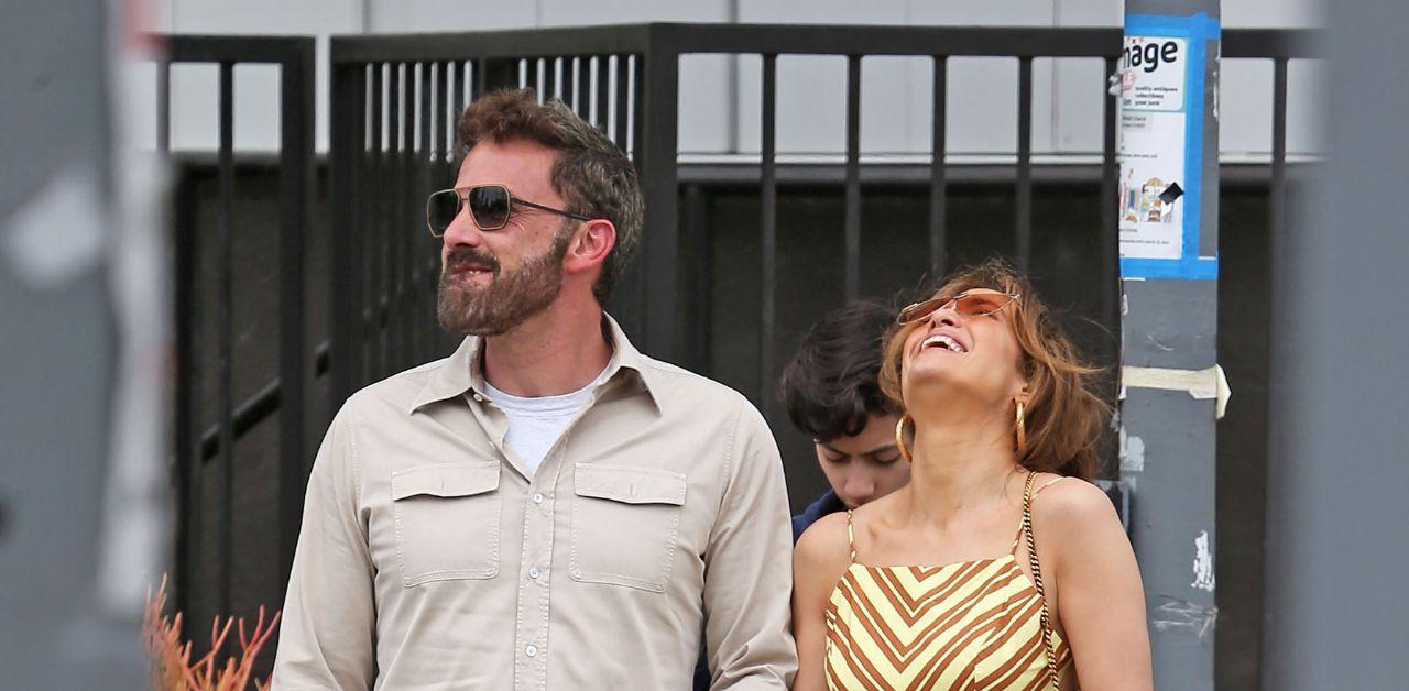 jennifer lopez ben affleck heated exchange jennifer garner