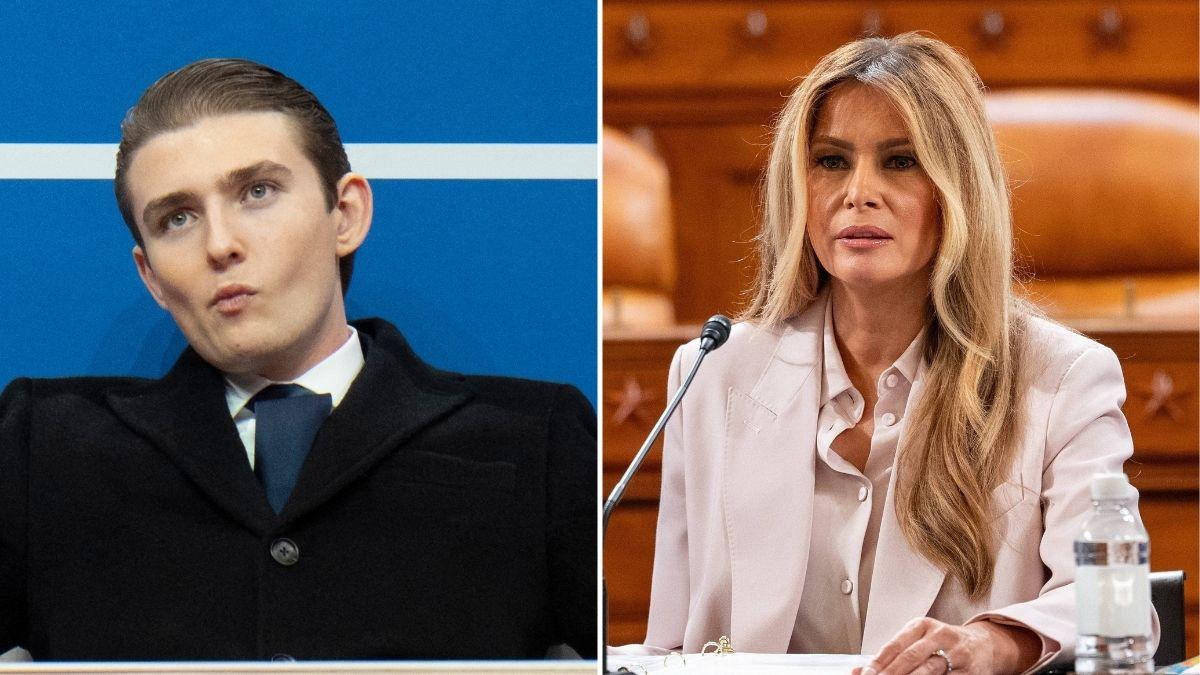 Image of Some blame Melania Trump as the reason for his complicated family dynamic.