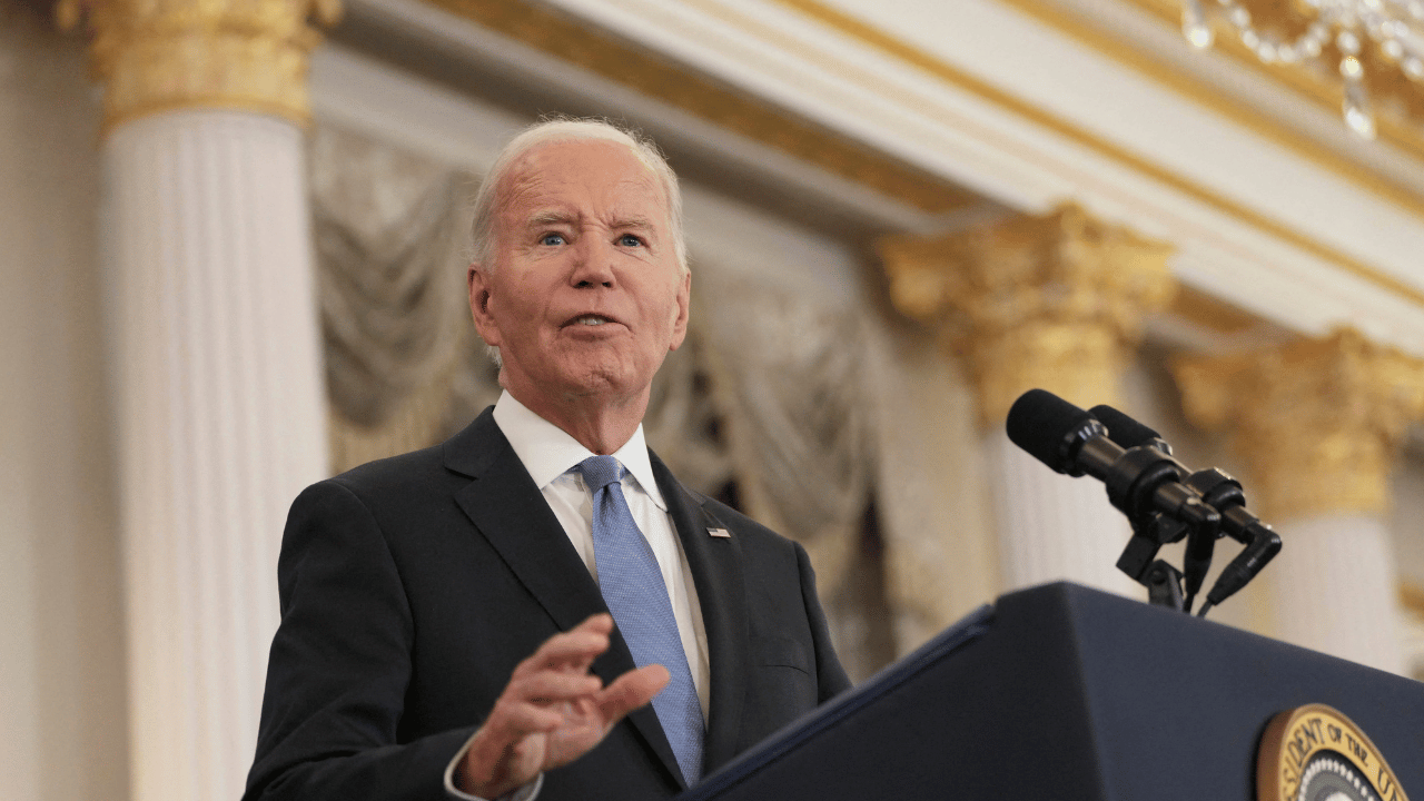 Image of Joe Biden was diagnosed with prostate cancer in May 2025.