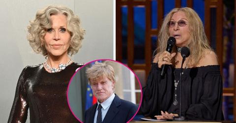 composite photo of jane fonda, barbra streisand and robert redford