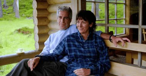 Photo of Jeffrey Epstein and Ghislaine Maxwell