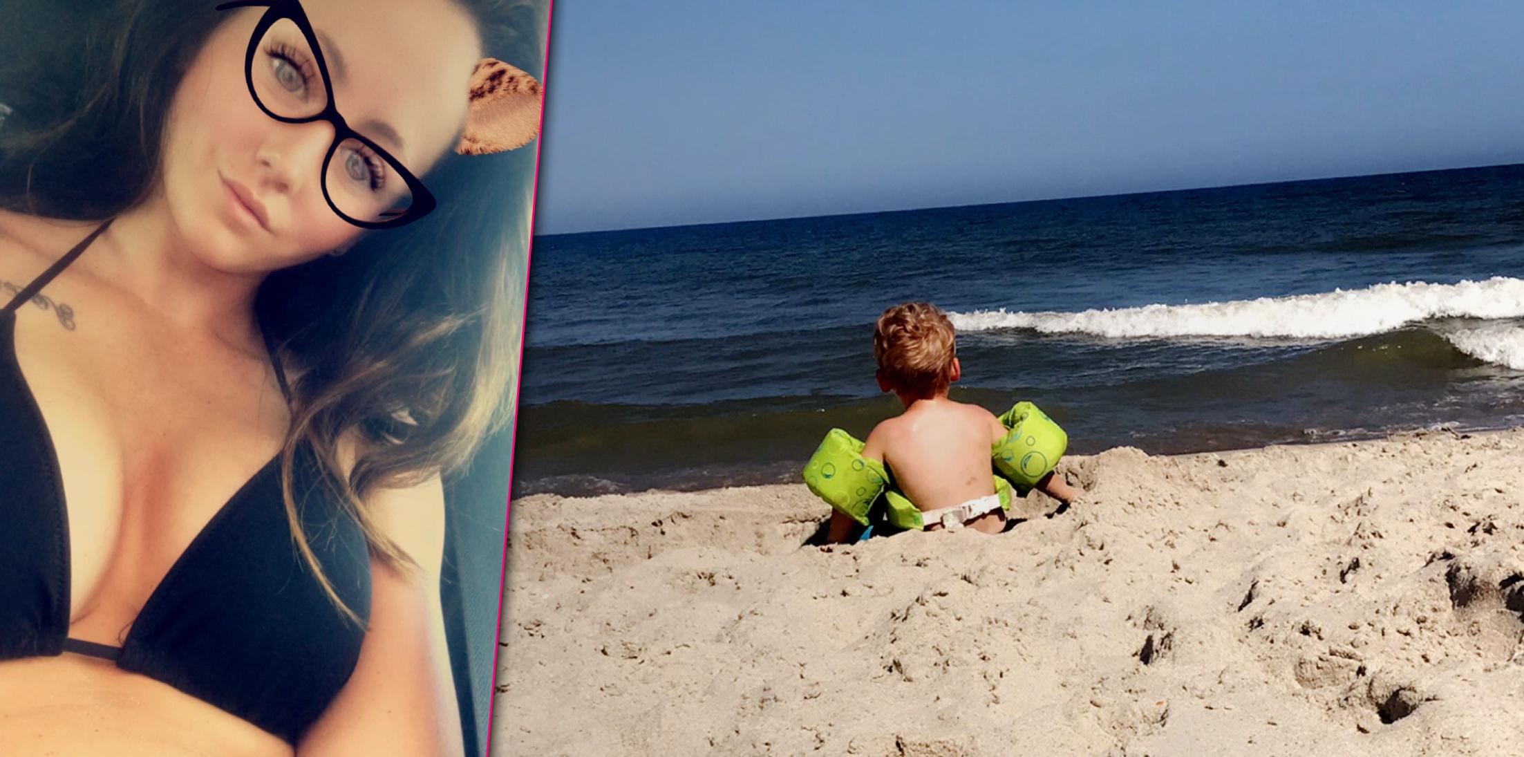 Jenelle evans bikini body post baby photos h