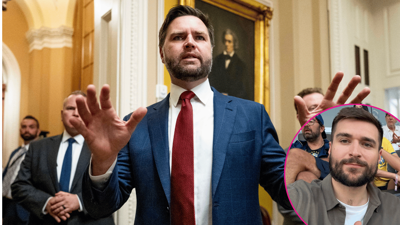 J.D vance ; Alex Bruesewitz