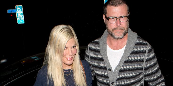 Tori Spelling and Dean McDermott were seen arriving for dinner at &#8216;Cecconi&#8217;s&#8217; Restaurant in West Hollywood, CA