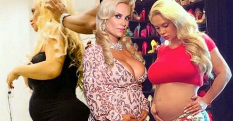 Coco austin defends baby bump new blog