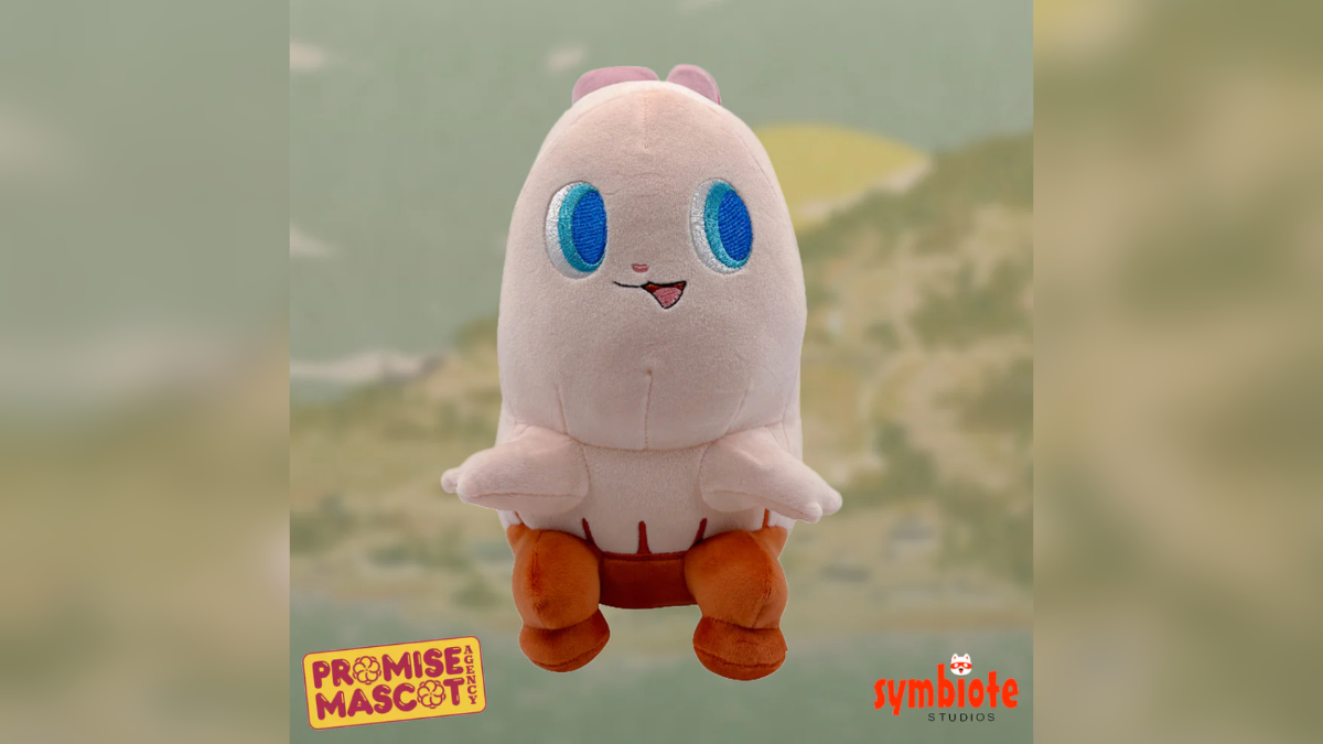 promise mascot agency pinky plush now available from symbiote studios
