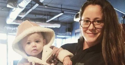 jenelle evans daughter ensley first steps video pp