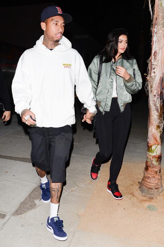 Tyga is a gentleman for Kylie Jenner