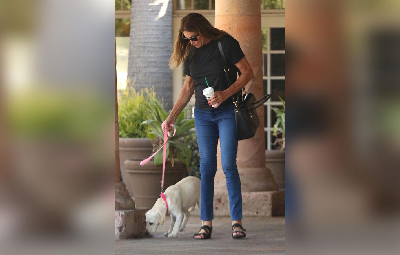 Caitlyn Jenner Kicks Dog