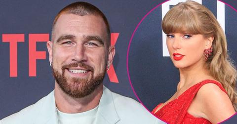 Photo of Travis Kelce and Taylor Swift