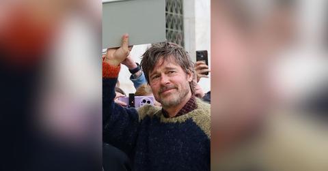 Photo of Brad Pitt.
