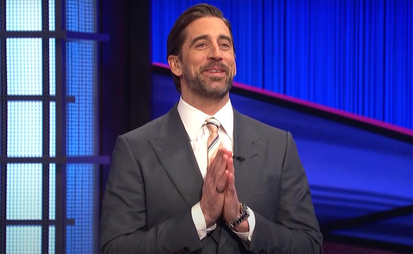 aaron rodgers believes brief stint on jeopardy was nothing more than a ratings grab