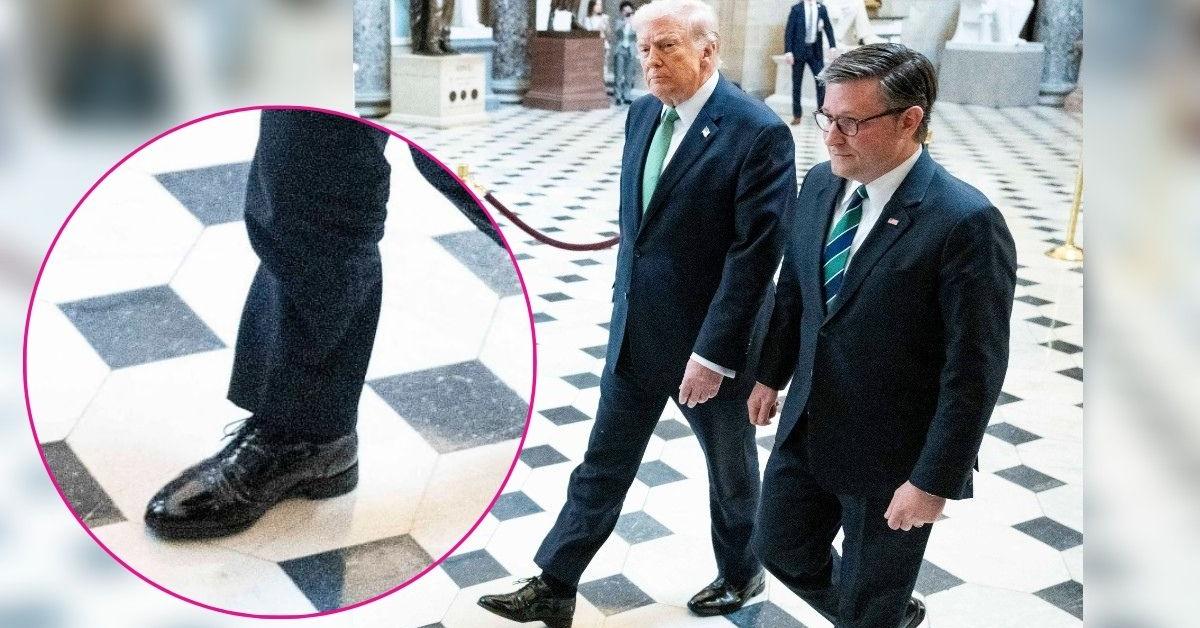 Donald Trump Flashes His Cankles Yet Again While Meeting&hellip;
