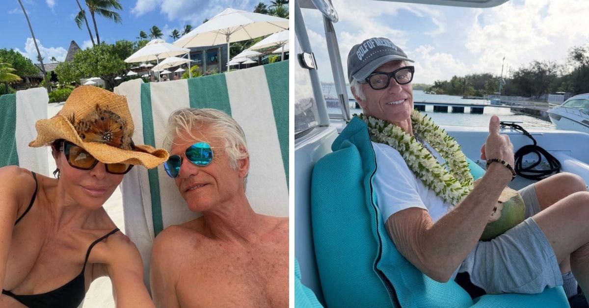 image of The 62-year-old star shared stunning vacation photos featuring crystal-clear water and lush scenery.