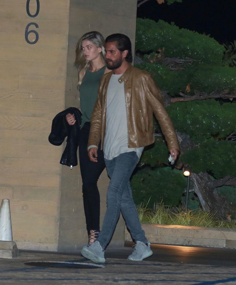 Scott disick megan blake irwin date night 07