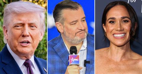 Photo of Donald Trump, Ted Cruz and Meghan Markle
