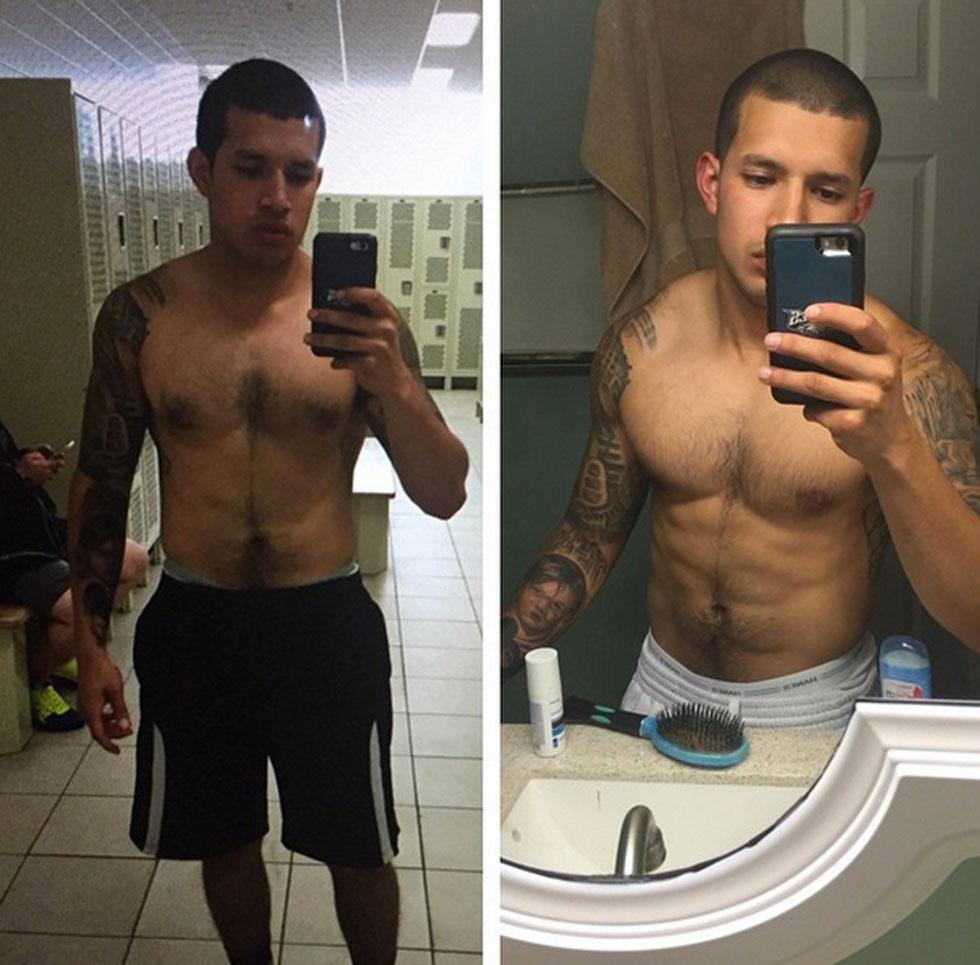 Javi marroquin muscles shirtless