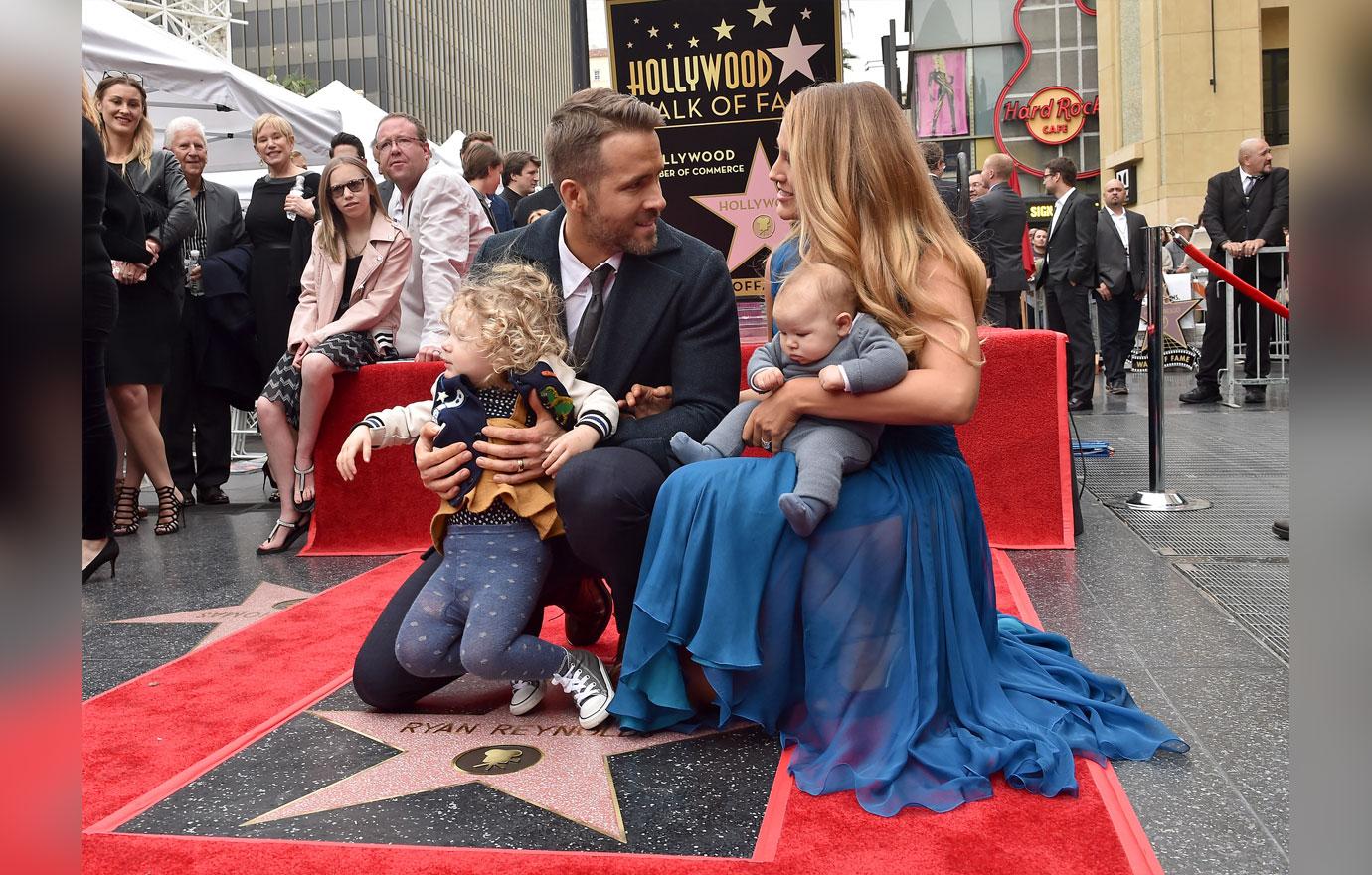 Ryan Reynolds Honored With Star On The Hollywood Walk Of Fame